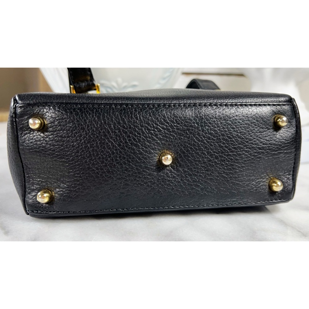 Gianni Versace Mini Leather Medusa Medallion Shoulder Bag - Picture 6 of 14